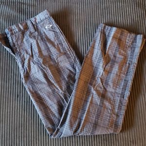Oakley Dark Gray Plaid Golf Pant